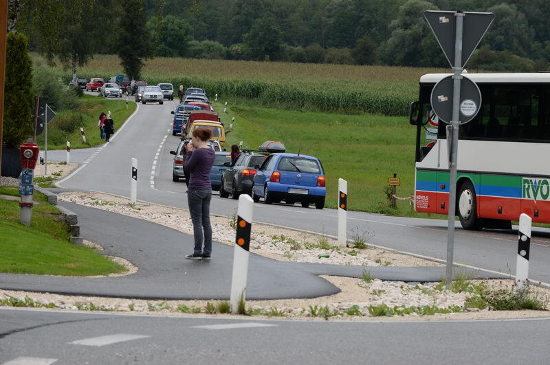 Stau rund um den Chiemsee wegen Chiemsee Reggae Summer. Die Bilder.