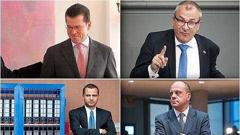 Zu Guttenberg, Beck, Edathy und Hartmann: Sie alle sind wegen Skandalen in die Schlagzeilen geraten.