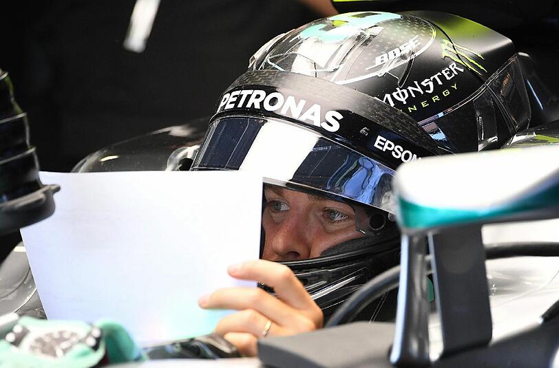 Nico Rosberg war schnellster im Training.