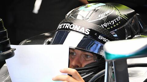 Nico Rosberg war schnellster im Training.