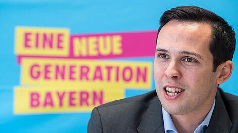 Der FDP-Spitzenkandidat für die Landtagswahl in Bayern: Martin Hagen.