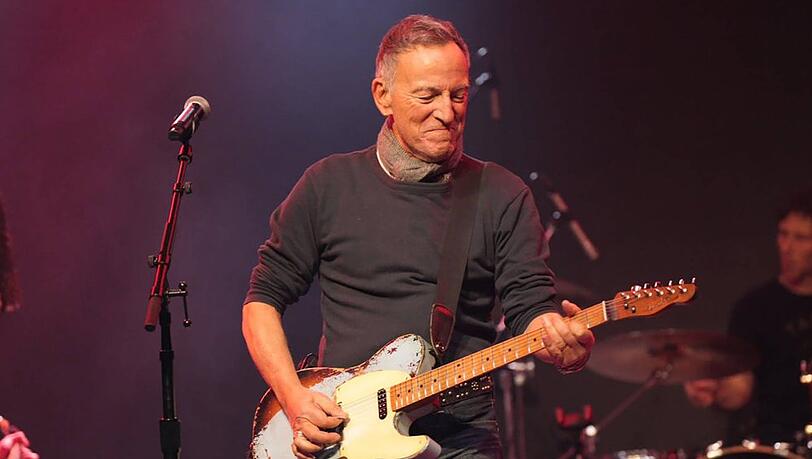 Bruce Springsteen Ende Januar auf der B&uuml;hne in Minneapolis.