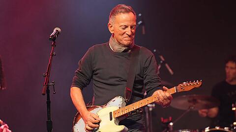 Bruce Springsteen Ende Januar auf der B&uuml;hne in Minneapolis.