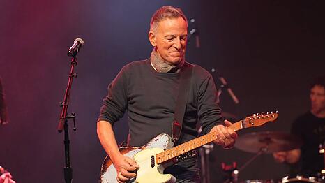 Bruce Springsteen Ende Januar auf der B&uuml;hne in Minneapolis.