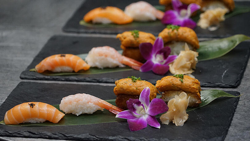 2. Gang: Sushi-Variation.