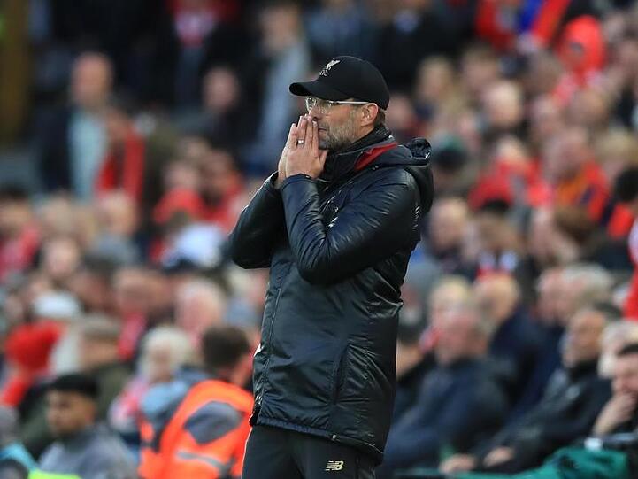 An der Seitenlinie fieberte Liverpool-Trainer Jürgen Klopp mit.