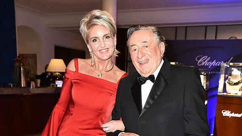 Beim Semper Opernball Anfang Februar 2020 in Dresden war seine Welt noch in Ordnung: Richard "Mörtel" Lugner und seine damalige Freundin Karin "Zebra" Karrer