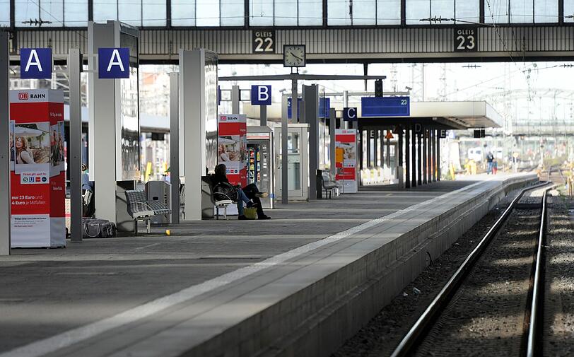 So sah es am Samstag am Hauptbahnhof aus. Die Bilder vom Bahnstreik in München