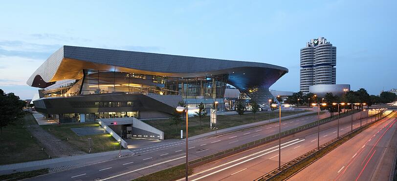Auch die BMW Welt ist Teil der Landesstelle.