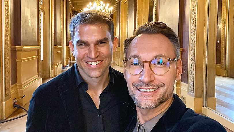Glücklich und engagiert: Maximilian Böltl (CSU) und Ehemann Thomas Gierling
