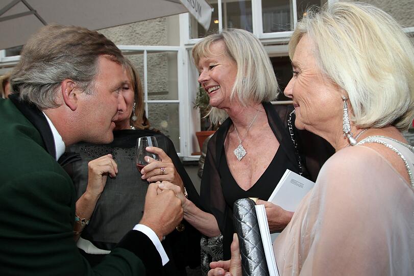 Prinz Alexander von Auersperg, Graefin Charlotte von Bismarck Schoenhausen, Inge Wrede Lanz