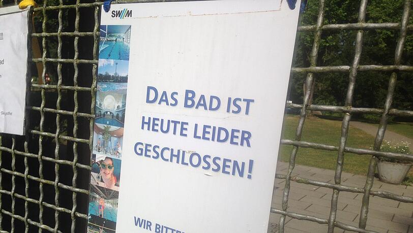 Das Maria-Einsiedel-Bad musste wegen Einbruchs geschlossen bleiben. Das Maria-Einsiedel-Bad musste wegen Einbruchs geschlossen bleiben.