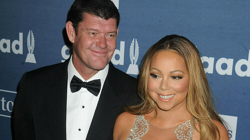 Ein Foto von Mariah Carey und James Packer aus ihrer Zeit als Paar.