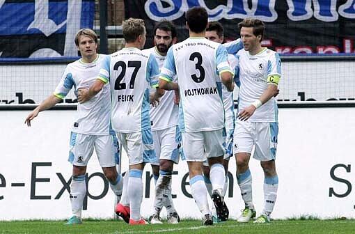 TSV 1860 München gegen FSV Frankfurt - die Bilder des Spiels.