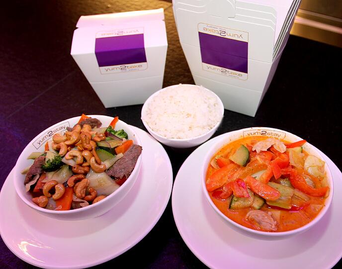 So kommt das frische Thai-Essen auf die Teller &ndash; oder in die Boxen, zum Mitnehmen.
