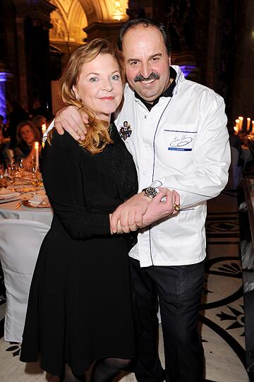 Der Starkoch Johann Lafer mit Silvia Lafer.