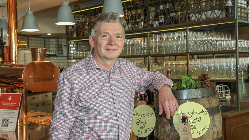 Das Paulaner Bräuhaus am Kapuzinerplatz ist eines von vier Wirtshäusern, die Hermann Zimmerer betreibt.