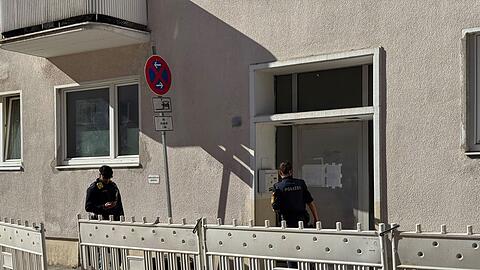 Die Kriminalpolizei ermittelt.