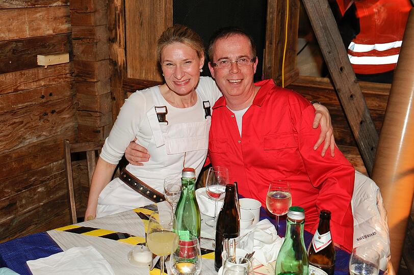 Dr. Carsten Strohdeicher und Sibylle Schön (CEO Etienne Aigner).