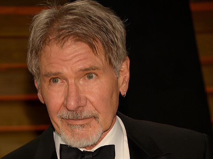 Auch ein Star von Harrison Fords Kaliber kommt nicht überall rein
