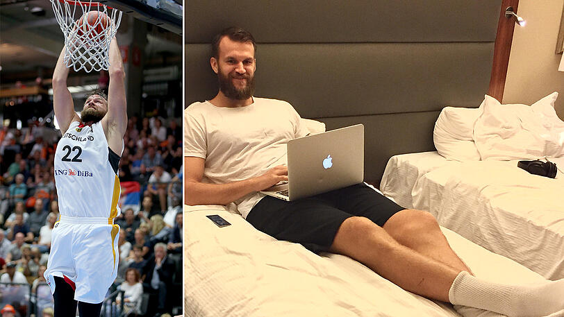 Teilt sich bei der Basketball-EM das Zimmer mit Johannes Voigtmann: Danilo Barthel.