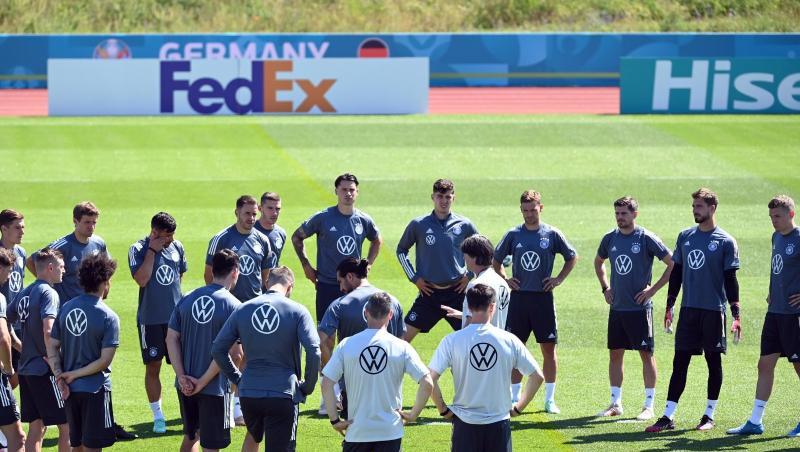 Zwei Tage vor dem Spiel gegen Portugal konnte das DFB-Team nicht in voller Mannstärke trainieren.