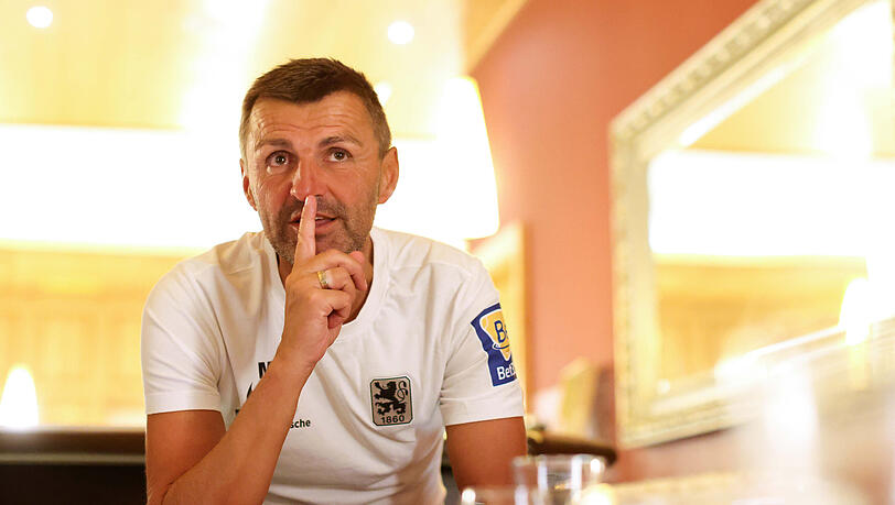 Michael Köllner will mit dem TSV 1860 aufsteigen. Daraus macht er diese Saison kein Geheimnis.
