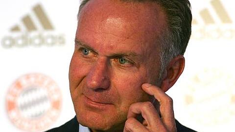 Freut sich auf Robben und Ribéry: Bayern-Boss Karl-Heinz Rummenigge.