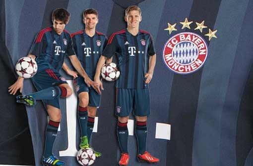 Das neue Champions League Trikot des FC Bayern für die Saison 2013/2014. Die Bilder