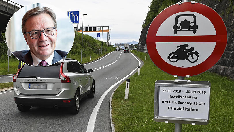 Bis Sonntag gelten sie noch, die Tiroler Wochenend-Fahrverbote auf Bundesstraßen entlang der Inntal- und Brennerautobahn. Tirols Landeshauptmann Günther Platter verteidigt die Maßnahmen.