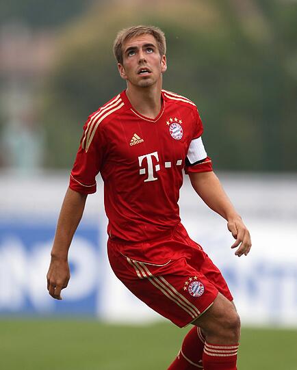 Kapitän Philipp Lahm wollte sich nach der Partie nicht zu den Fan-Protesten äußern.