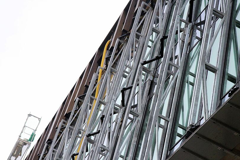 Weitere Bilder von der Baustelle.