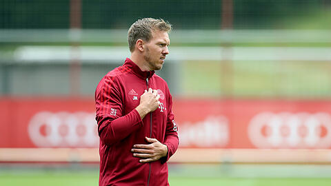 Julian Nagelsmann spielt am Samstag zum ersten Mal in der Allianz Arena. Gegner ist Ajax Amsterdam.