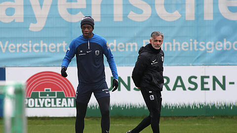 Jacobacci setzt auf die Jugend - Nicht nur im Training darf Mansour Ouro-Tagba mitmischen