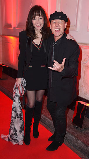 Klaus Meine mit Ehefrau Gabi Meine.