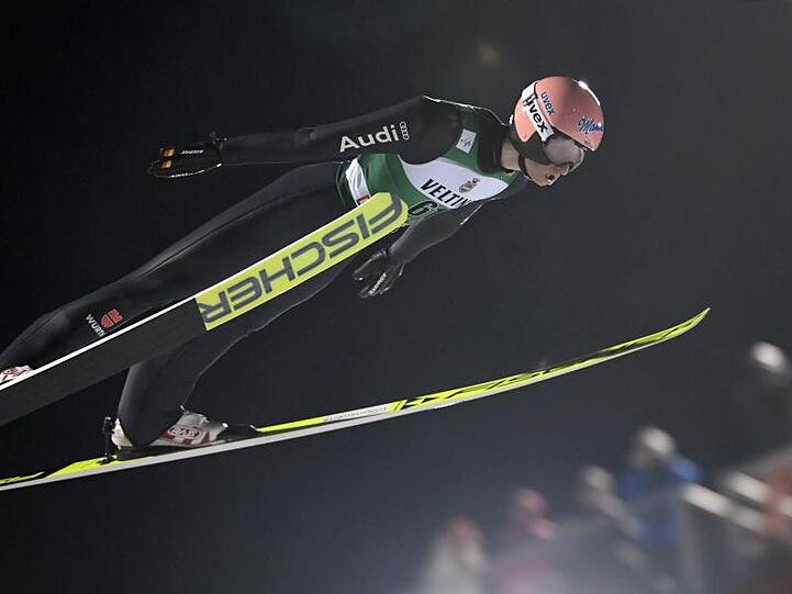 Sprang in Lahti wieder stark: Karl Geiger.