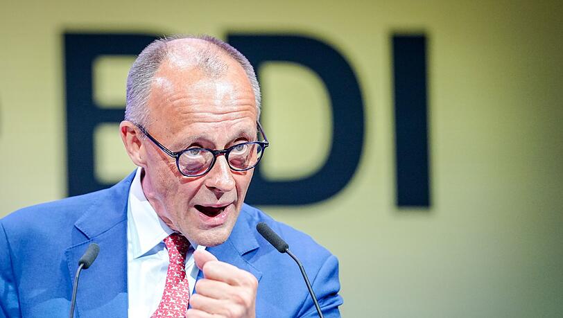 Bundeskanzler Friedrich Merz beim Tag der deutschen Industrie