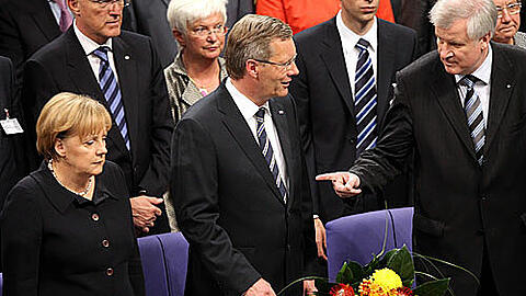 Erst im dritten Wahlgang wurde Christian Wulff zum Bundespräsidenten gewählt