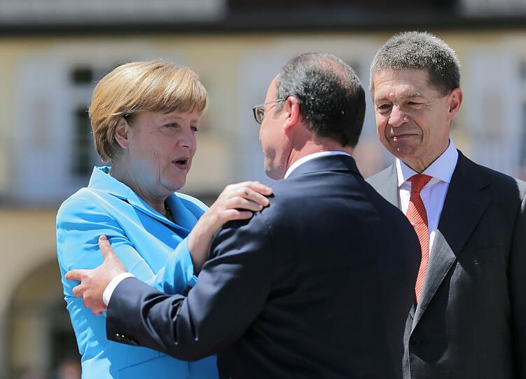 G7-Auftakt auf Schloss Elmau. Die Bilder von Merkel, Obama und Co.