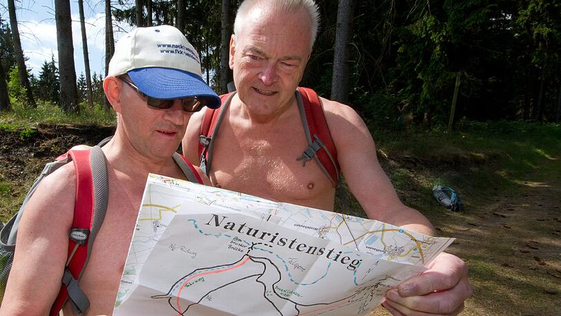 Impressionen vom Harzer Naturstieg - am Sonntag treffen sich wanderwillige Nackedeis wieder zum gemeinsamen Naturspaziergang.