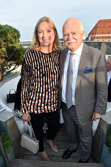 Peter Gauweiler mit Frau Eva