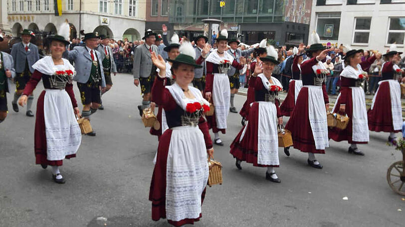 Die schönsten Bilder vom Trachtenumzug.