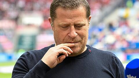 Steckt augenblicklich und immer noch in der Trainer-Sackgasse fest: Sportvorstand Max Eberl.
