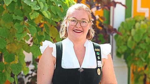 Johanna Zierl ist die Wiesn-Bio-Managerin.