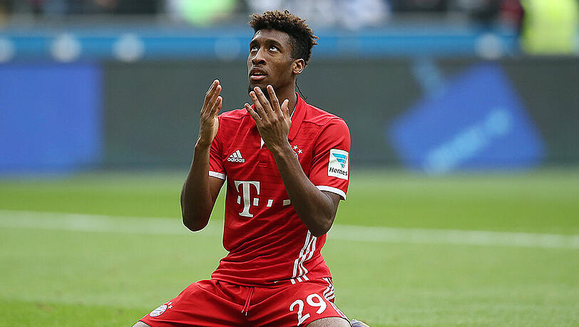 Lange Zwangspause: Kingsley Coman. Lange Zwangspause: Kingsley Coman.