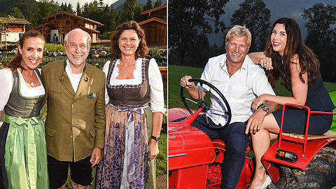 Urlaubs-Idyll: Promis feiern Opening der Gut Steinbach-Chalets in Reit im Winkl