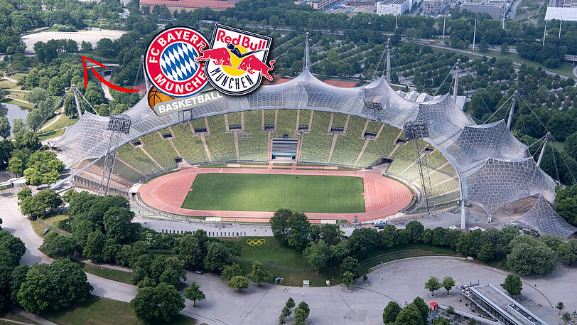 Wo früher das Radstadion im Olympiapark stand, soll die neue Arena für EHC und FCBB entstehen.