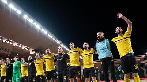 Auch der zweite Anzug passt beim BVB.