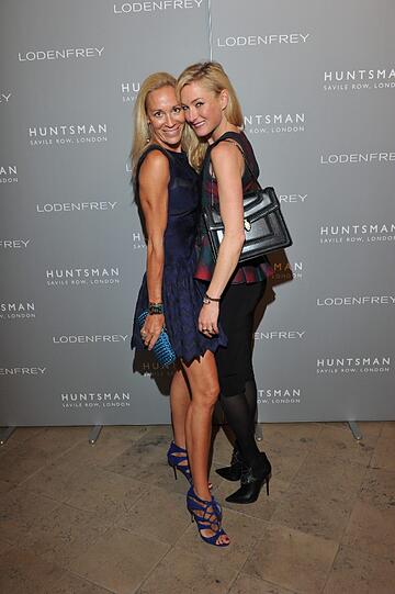 Tatjana Hoffmann und Lilly Sayn-Wittgenstein-Berleburg (r.)