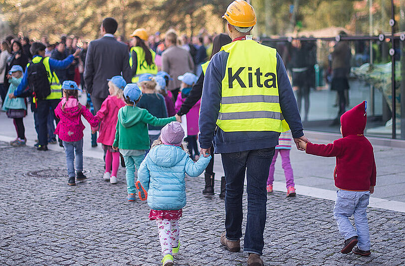 Die Eltern, die vom Kita-Streik betroffen waren, bekommen jetzt die Gebühren erstattet.